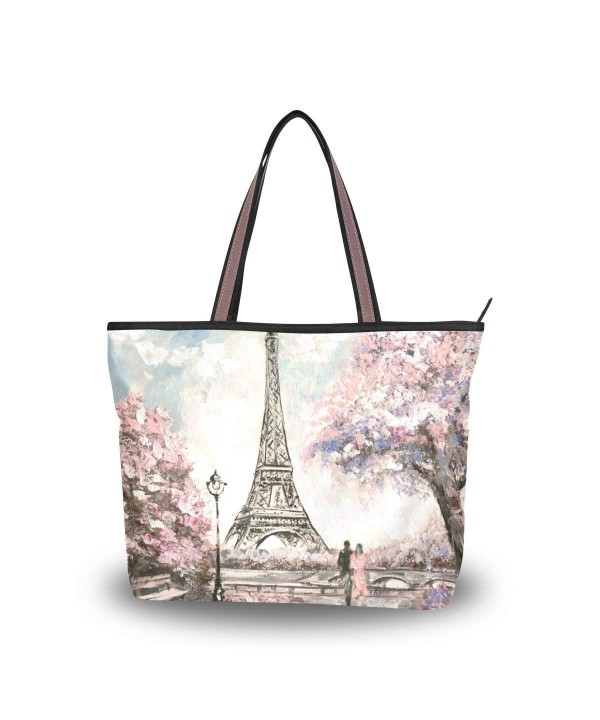 Top Handle Shoulder Painting Handbag