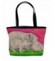 Shoulder Vegan Tote Handbag Animals