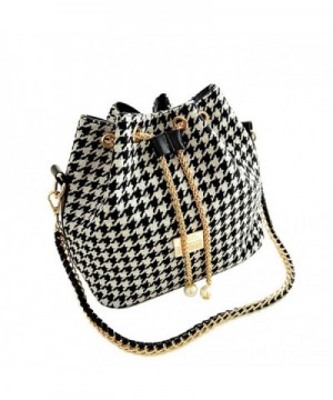 Poity Vintage Shoulder messenger Houndstooth