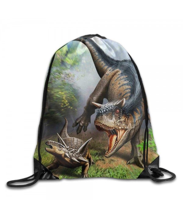 MCWO GRAY Drawstring Dinosaurs Lightweight