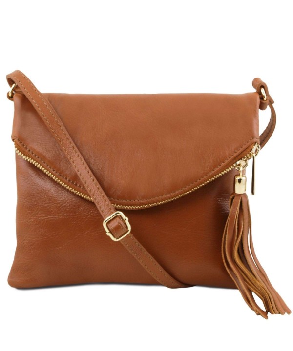 TL Young bag Shoulder bag with tassel detail Cognac - Cognac - CA11FD6G255