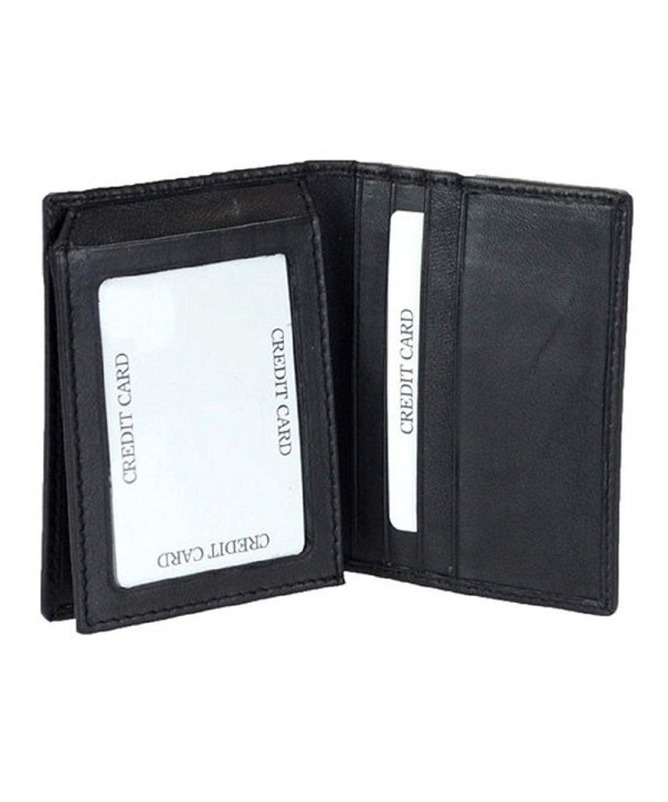 Signal Blocking L Fold Black Wallet