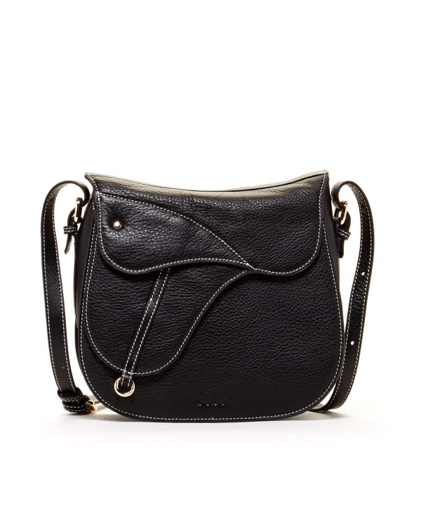 SUSU Leather Crossbody Saddle Women