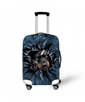 HUGSIDEA Pattern Protective Suitcase Luggage