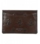 Jack Spade Embossed Anchor Chocolate