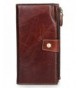 SAIERLONG Coffee Cowhide Wallet Multiple