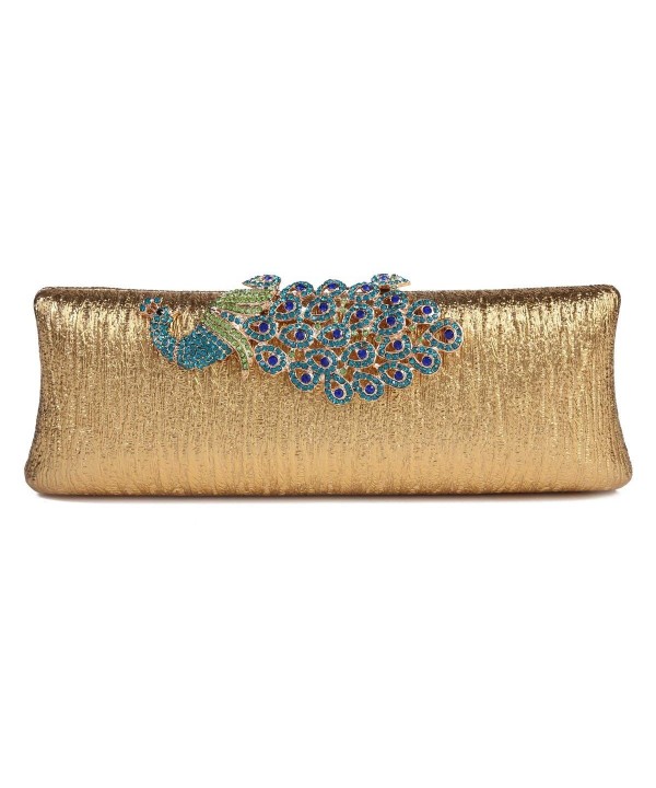 Damara Rhinestone Peacock Hardcase Cocktail