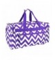 Chevron Duffle Travel Monogram Purple