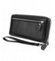 YALUXE Leather Security Wristlet Passport