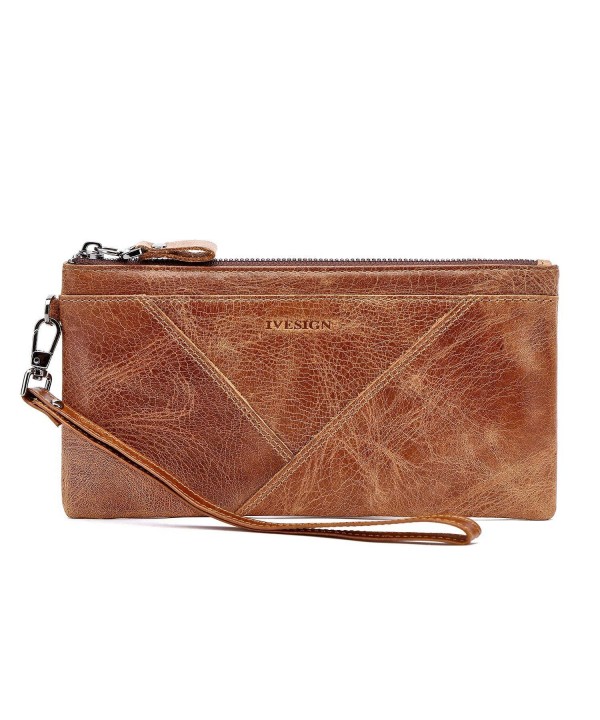 IVESIGN Genuine Wristlet Blocking Capacity