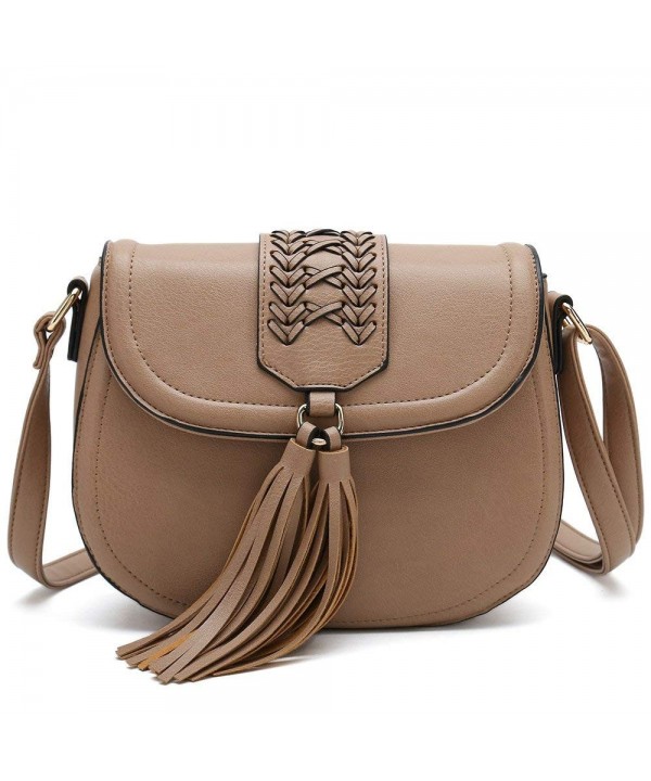 Saddle Tassel Crossbody Designer Handbag