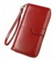 Womens Wallet Leather Holder Zipper