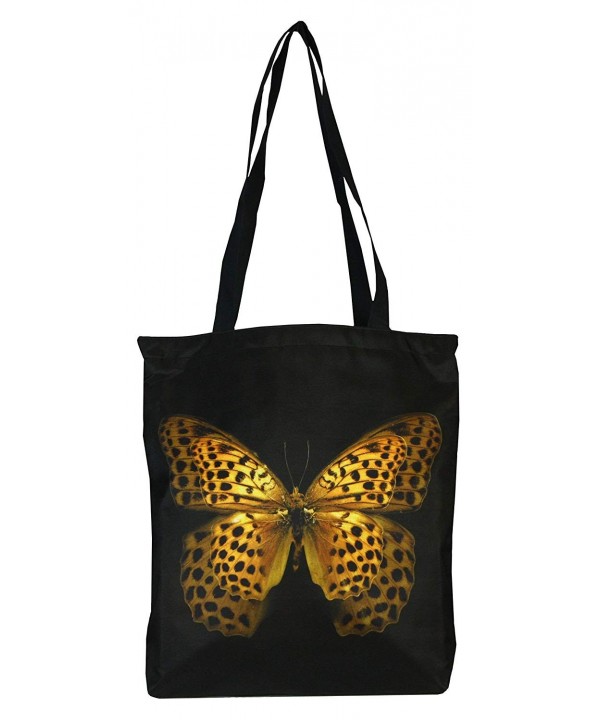 PealRa Butterfly Tote Bag Yellow