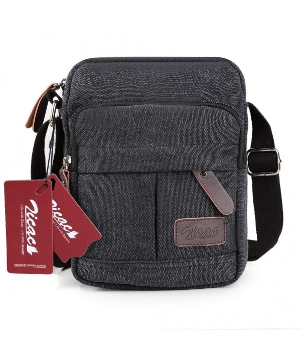 Zicac Retro Canvas Messenger Satchel