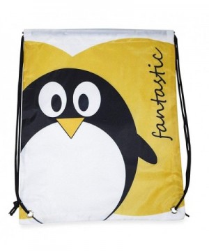 Private Label Penguin Drawstring Backpack