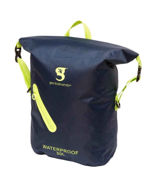 geckobrands Waterproof Lightweight Backpack Bright