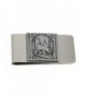 Large Money Clip Howling Wolf