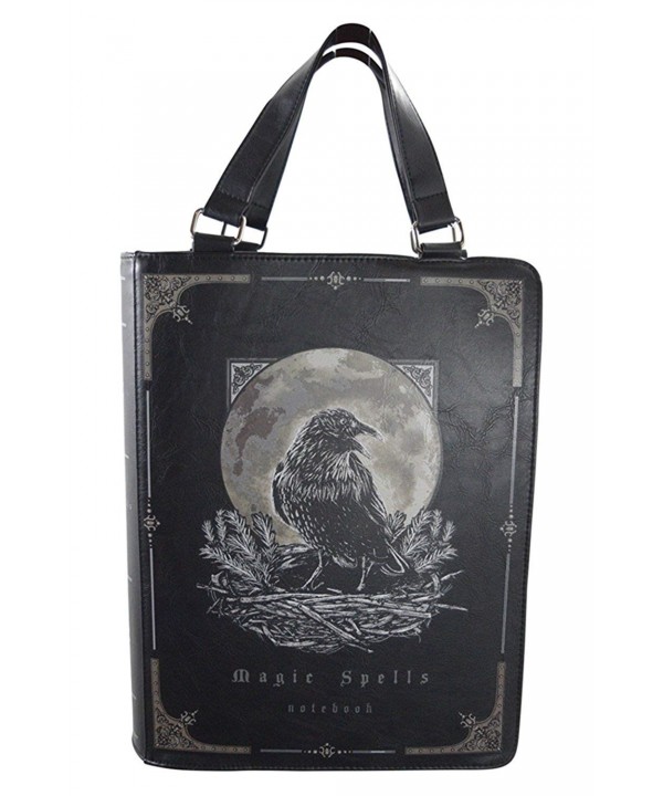 Restyle Gothic Raven Spells Handbag