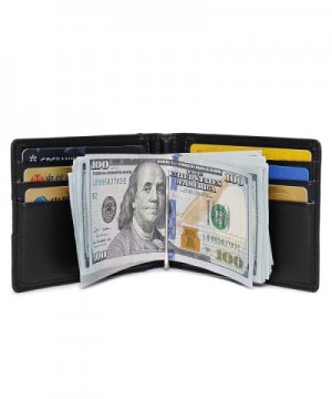 TOAOLZ Billfold Leather Wallet Credit