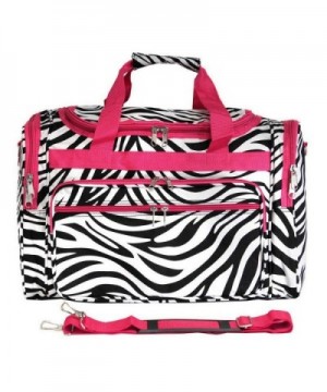 World Traveler Zebra 22 inch Duffle