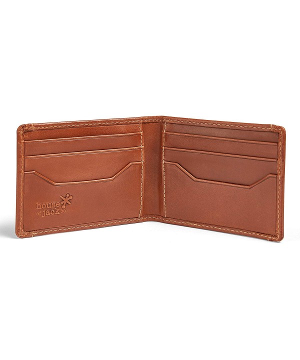 HOJ Co. Deacon ID BIFOLD Front Pocket Wallet-Full Grain Leather-Bifold ...