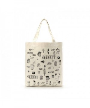 Canvas Interior Pocket Reusable Shoulder