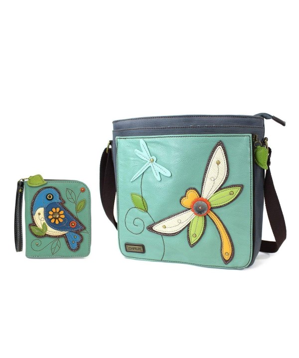 Handbag Leather Messenger Matching Dragonfly