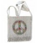 Peace Purse Handbag Rasta Colors