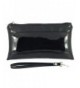 Womens Adorable Patent Clutch Detachable