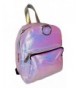 Pink Mini Iridescent Girls Backpack