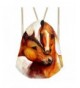 doginthehole Printed Drawstring Teenager Backpacks