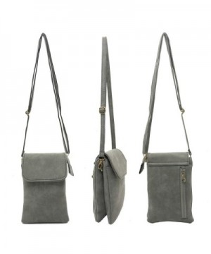 Leather Crossbody Wallet Shoulder Handbag