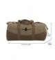 Wolverine Canvas Duffel Brown Detachable