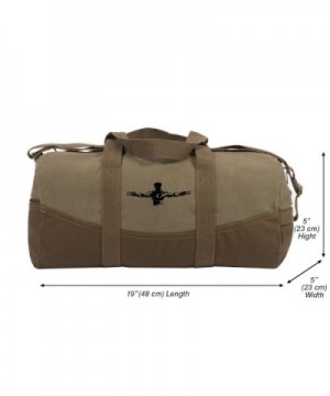 Wolverine Canvas Duffel Brown Detachable