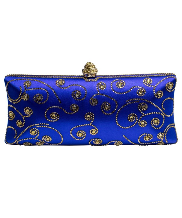 DMIX Crystal Clutch Evening Blue