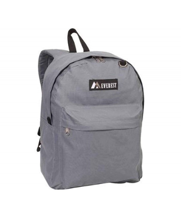 Everest Dark Grey Classic Backpack