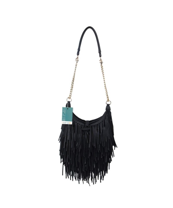 LUI SUI Fashion Fringed Shoulder