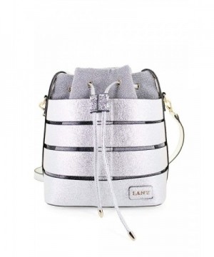 Textured Metallic Detachable Handbag Crossbody