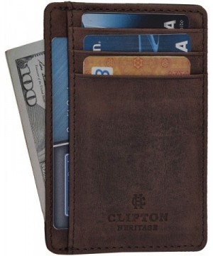 RFID Front Pocket Slim Wallets