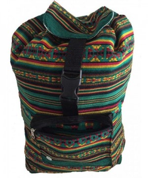 Rasta Beach Backpack Rasta Green Stripes