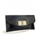 Hoxis Envelop Leather Evening Handbag