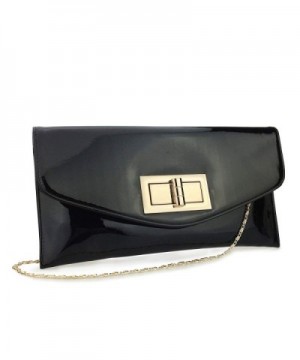 Hoxis Envelop Leather Evening Handbag