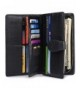 Blocking Leather Wallet Trifold Organizer