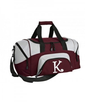 Personalized Monogrammed Duffel Printed Initial