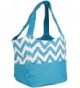 Ever Moda Chevron Canvas Purse