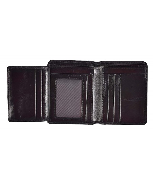 Bifold Wallet Vintage Genuine Leather