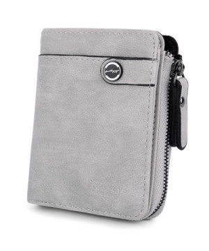UTO Wallet Leather Holder Zipper