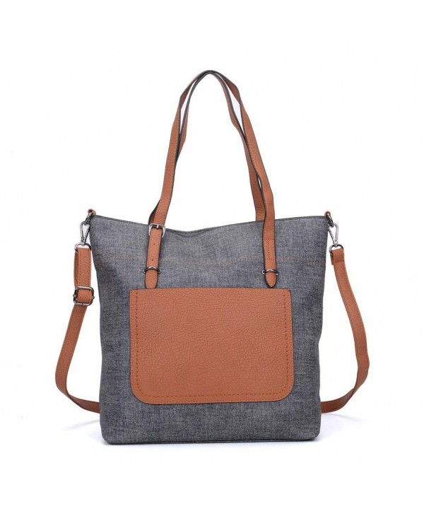 Women Shopping Tote Shoulder Handbags