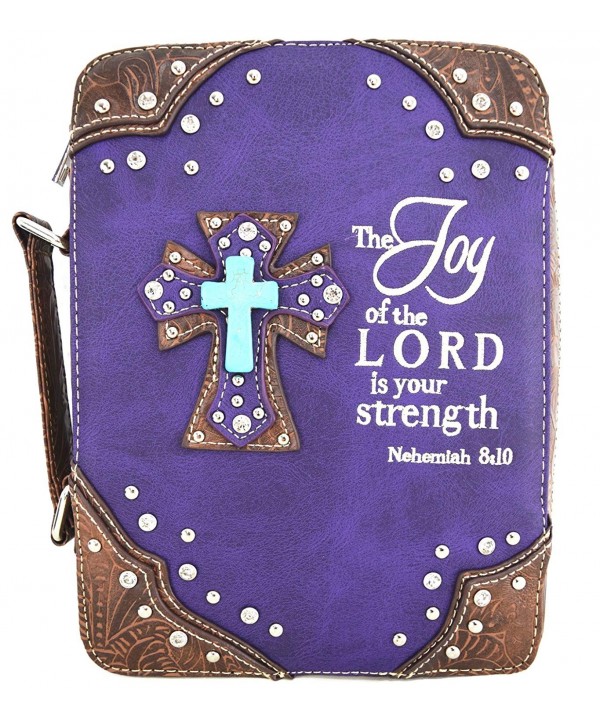 Western Embroidered Scripture Messenger Crossbody