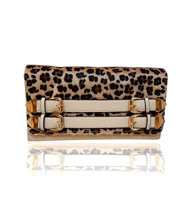 Beaute Leopard Leatherette Handbag Crossbody
